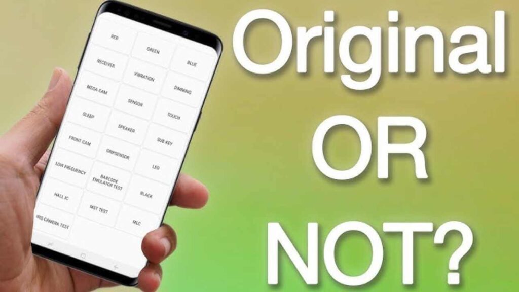 How to find mobile phone original or not online